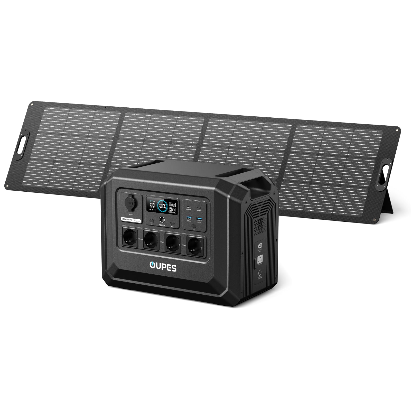 Neue OUPES Mega 1 Notstrom- und mobile Powerstation für Zuhause | 2000 W 1024 Wh