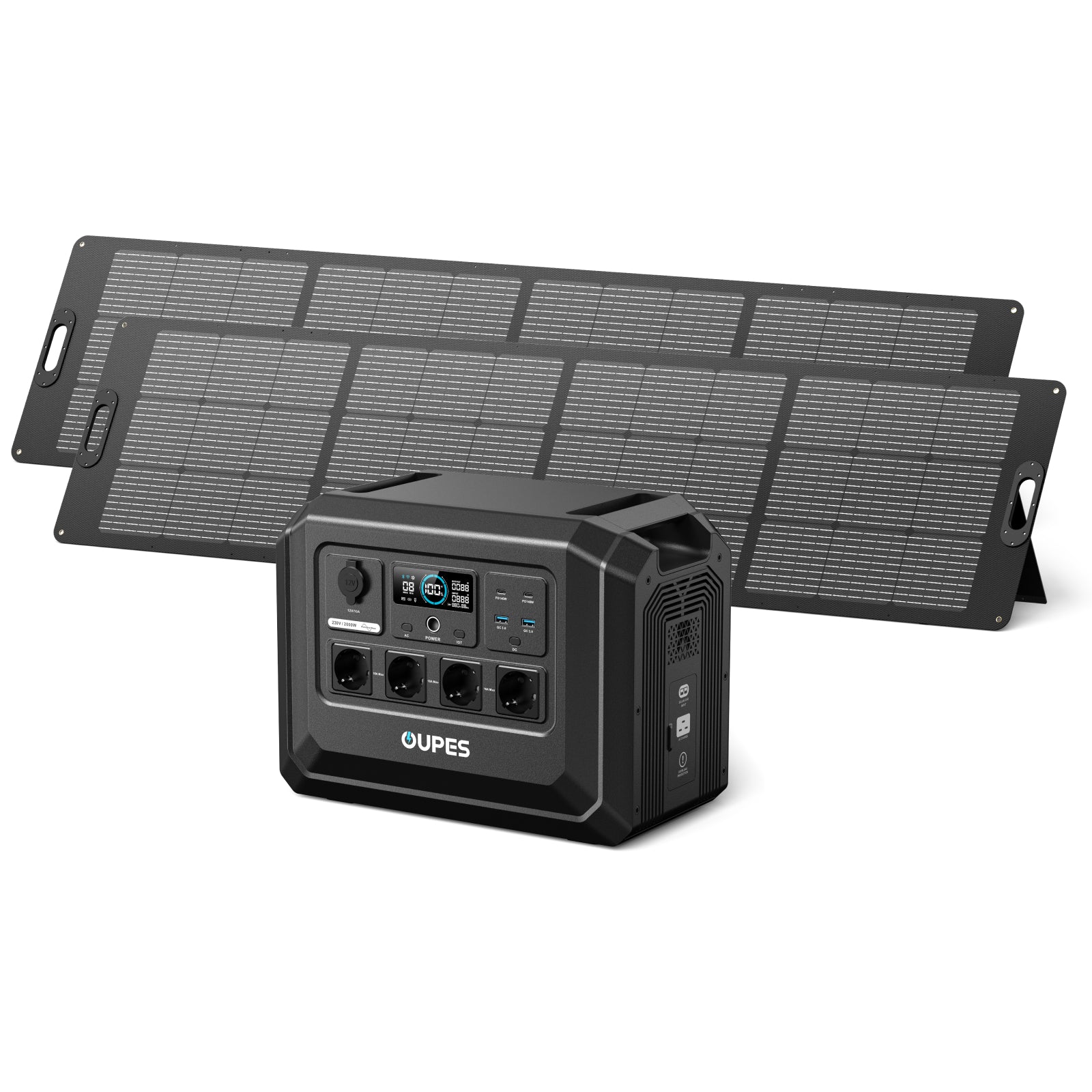 Neue OUPES Mega 1 Notstrom- und mobile Powerstation für Zuhause | 2000 W 1024 Wh
