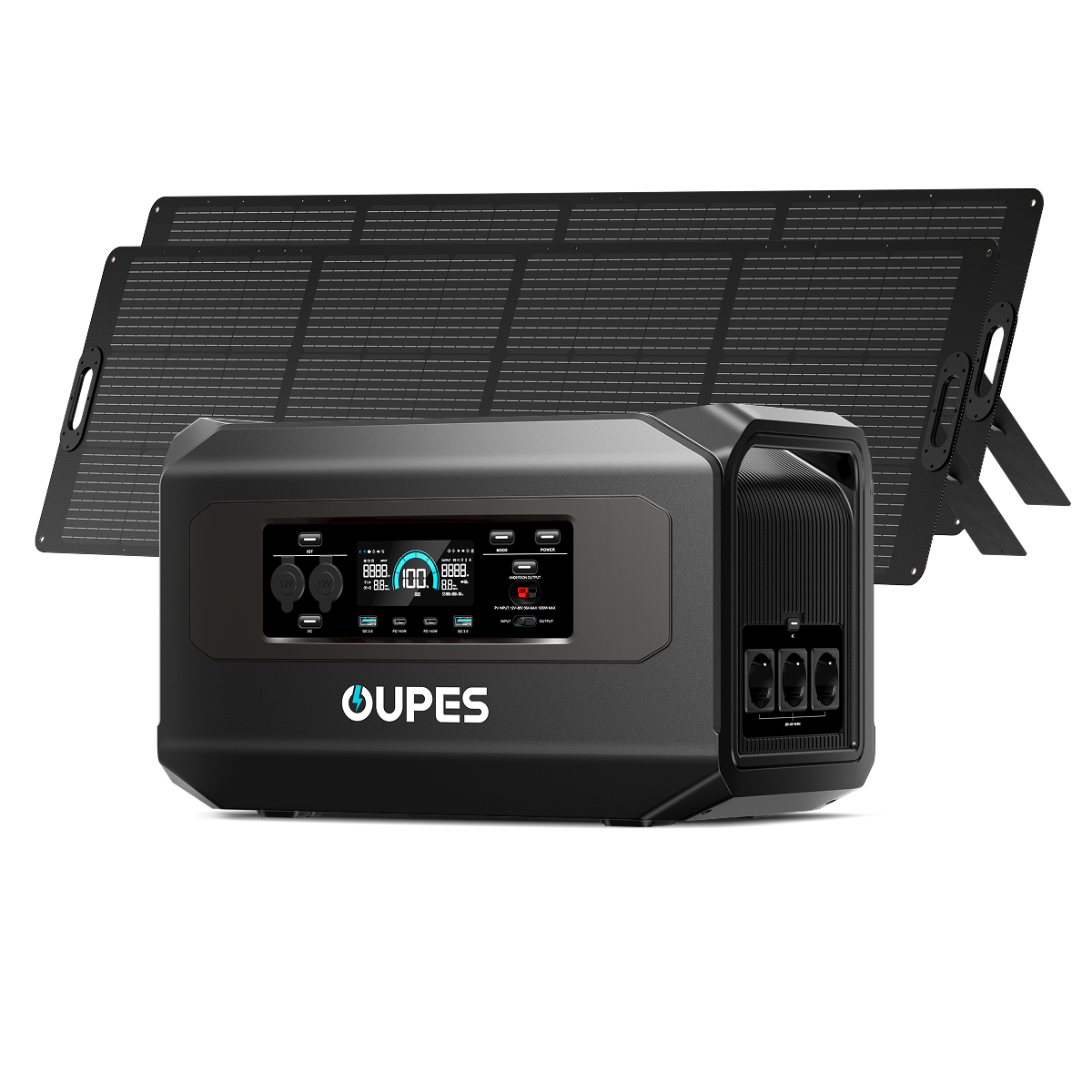 OUPES Mega 1 Notstromversorgung für Zuhause & Tragbare Powerstation | 2000 W 1024 Wh