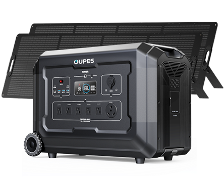 OUPES Mega5 Power Station With 2*240W Solar Panel