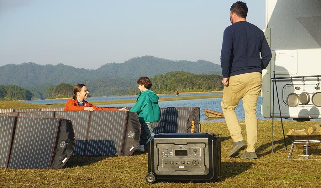 portable power station-oupes mega 5-home backup power-solar generator