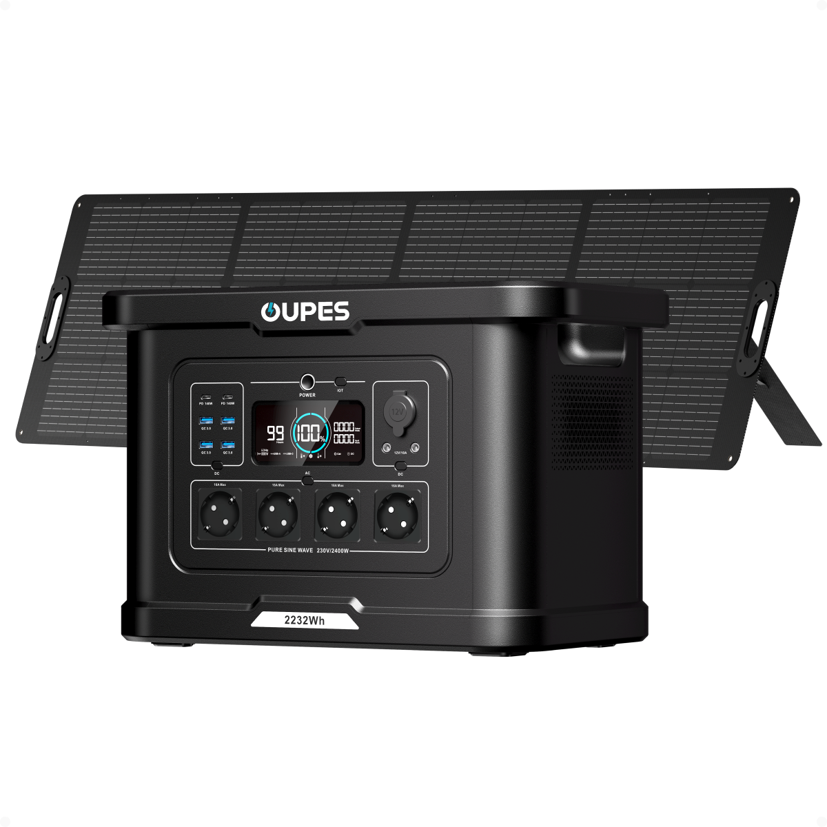 OUPES Exodus 2400 Portable Power Station | 2400W 2232Wh