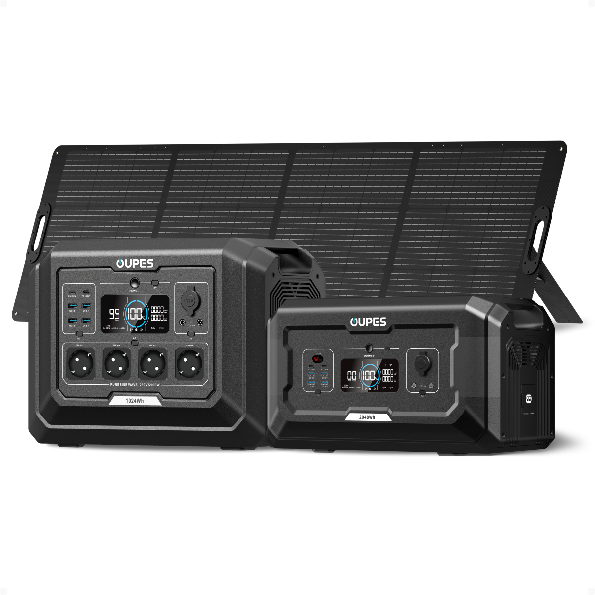 OUPES Mega 1 Home Backup & Portable Power Station | 2000W 1024Wh