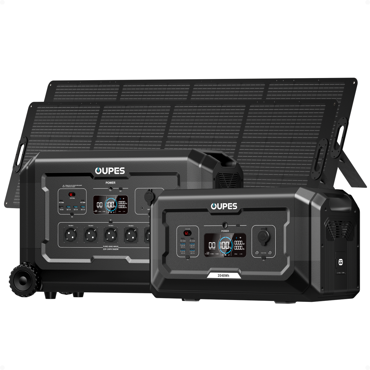 OUPES Mega 3 Home Backup & Portable Power Station | 3600W 3072Wh